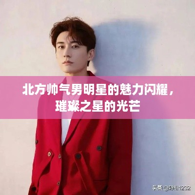 北方帥氣男明星的魅力閃耀，璀璨之星的光芒