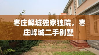 棗莊嶧城獨家獨院，棗莊嶧城二手別墅 