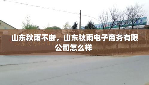 山東秋雨不斷，山東秋雨電子商務(wù)有限公司怎么樣 