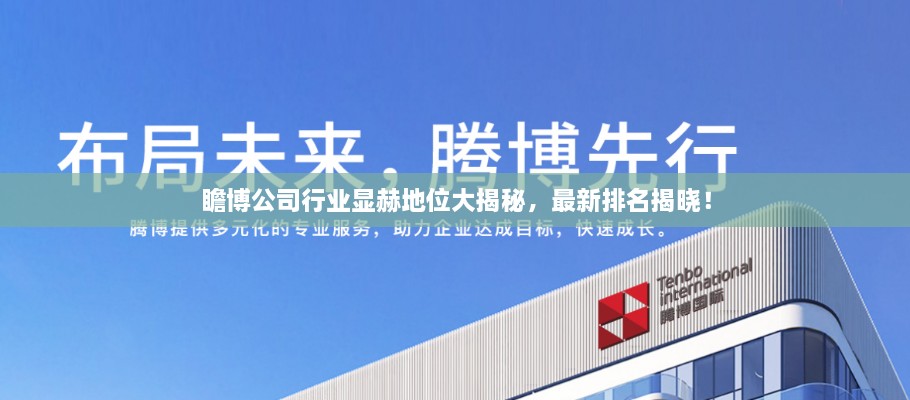 瞻博公司行業(yè)顯赫地位大揭秘，最新排名揭曉！