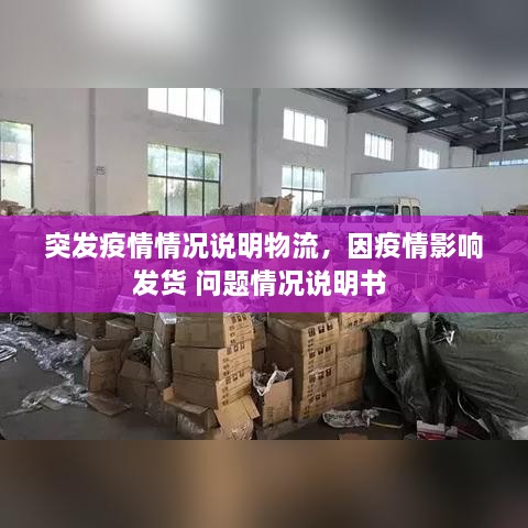 突發(fā)疫情情況說明物流，因疫情影響發(fā)貨 問題情況說明書 