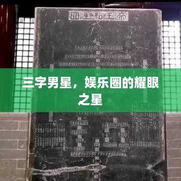 三字男星，娛樂(lè)圈的耀眼之星