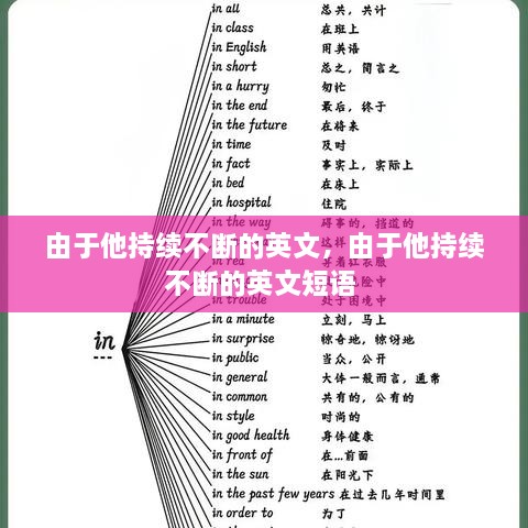 由于他持續(xù)不斷的英文，由于他持續(xù)不斷的英文短語(yǔ) 