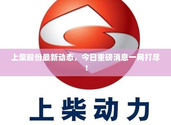 上柴股份最新動(dòng)態(tài)，今日重磅消息一網(wǎng)打盡！