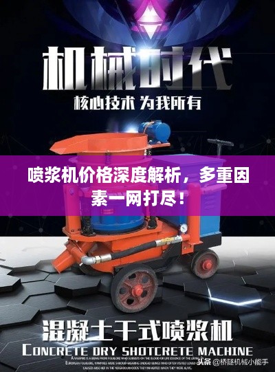 噴漿機價格深度解析，多重因素一網(wǎng)打盡！