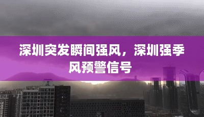 深圳突發(fā)瞬間強(qiáng)風(fēng)，深圳強(qiáng)季風(fēng)預(yù)警信號(hào) 