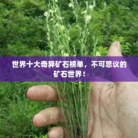 世界十大奇異礦石榜單，不可思議的礦石世界！