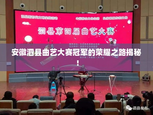 安徽泗縣曲藝大賽冠軍的榮耀之路揭秘！