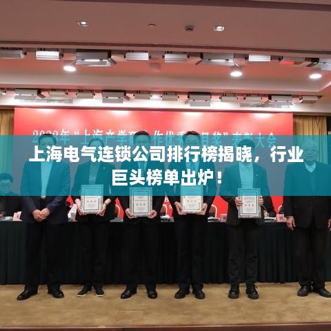 上海電氣連鎖公司排行榜揭曉，行業(yè)巨頭榜單出爐！