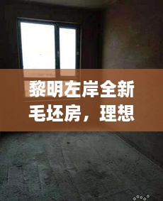 黎明左岸全新毛坯房，理想三室二衛(wèi)二廳居住空間
