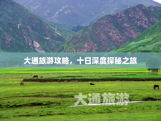 大通旅游攻略，十日深度探秘之旅