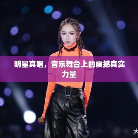 明星真唱，音樂舞臺上的震撼真實力量