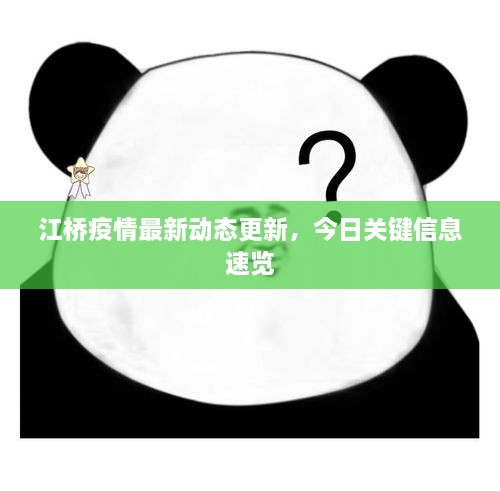 江橋疫情最新動態(tài)更新，今日關(guān)鍵信息速覽