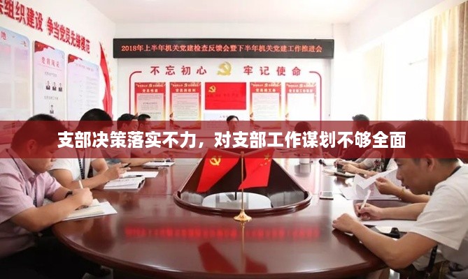 支部決策落實(shí)不力，對支部工作謀劃不夠全面 