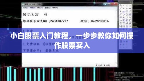 小白股票入門(mén)教程，一步步教你如何操作股票買(mǎi)入