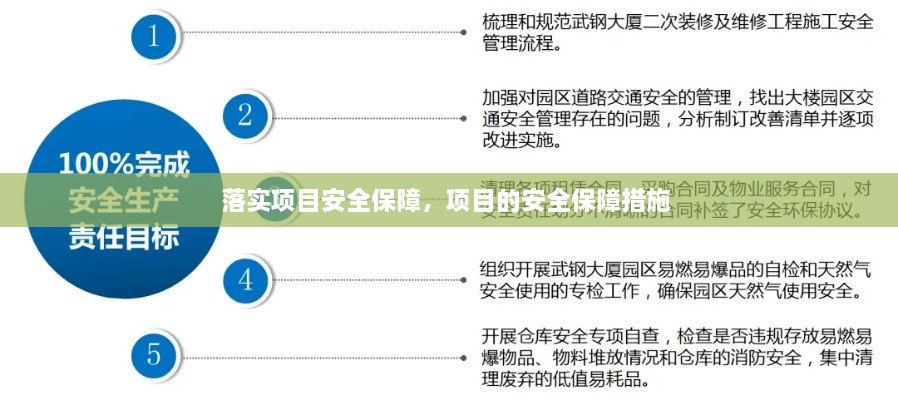 落實(shí)項(xiàng)目安全保障，項(xiàng)目的安全保障措施 