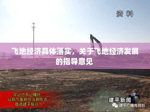 飛地經(jīng)濟具體落實，關(guān)于飛地經(jīng)濟發(fā)展的指導(dǎo)意見 